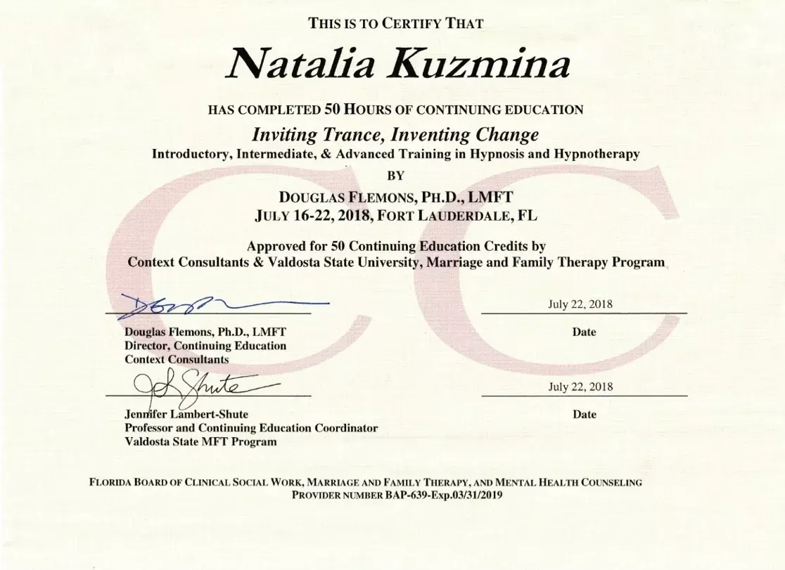 Additional Professional Certificate